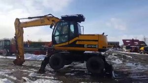 JCB JS 160 W 2009 год выпуска Наработка 6347 м/ч Видео-2