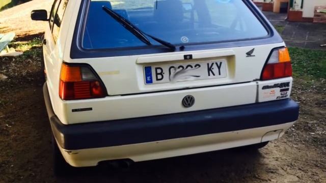 Volkswagen Golf MK2 26 años pero como nuevo смотреть онлайн