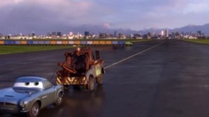 Cars 2:Airport Chase Scene