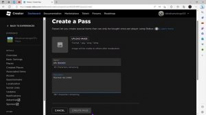 Как сделать бесплатный геймпасс для Roblox и выставить его на продажу в 2 клика?