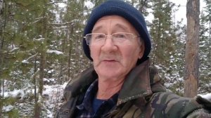 Проверка капканов, обед у костра при первом заезде на БУРАНЕ. (Архив. ноябрь 23г.)