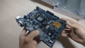 Asus H110M -R DDR4- Распаковка