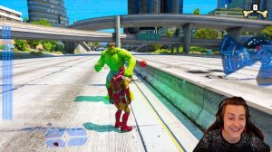 Железный Человек Сломал ВСЕ КОСТИ в ГТА 5 ОНЛАЙН! (GTA 5 ONLINE)