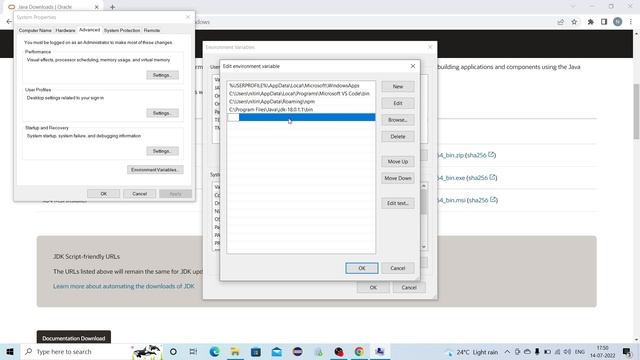 How to install Java JDK 18 on windows in 2022 | Latest JDK 18/17 | Complete Installation of Java