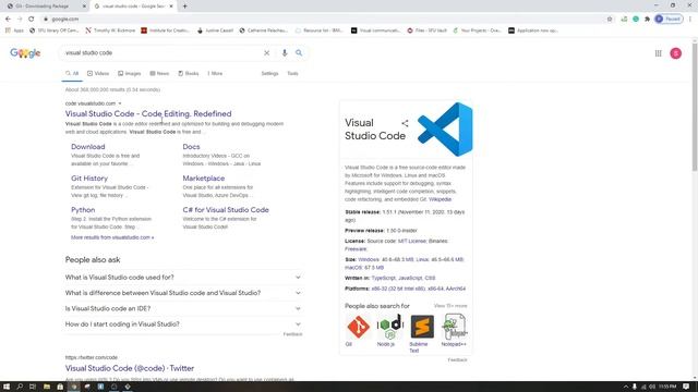 Easy Git and Github for Developers - Installing necessary softwares смотреть онлайн