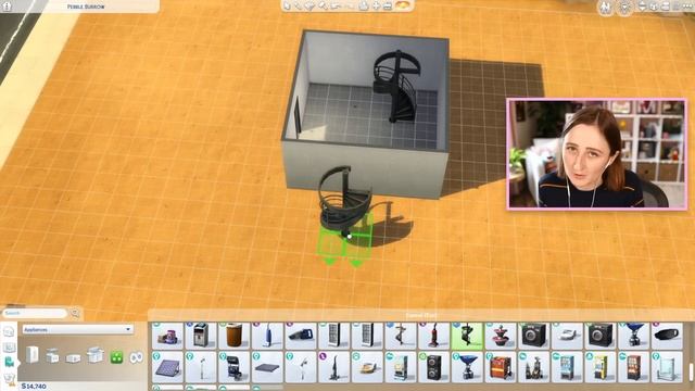 SPIRAL STAIRS IN THE SIMS 4?! смотреть онлайн