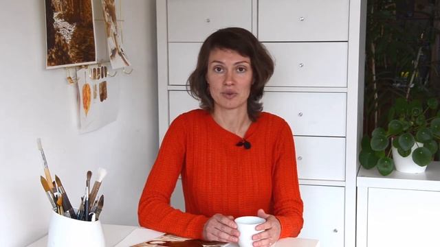 Coffee Painting Tutorial Learning Watercolor Techniques смотреть онлайн