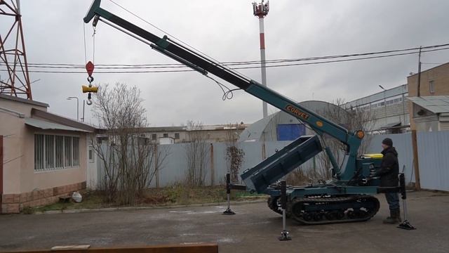 Миникран транспортёр.