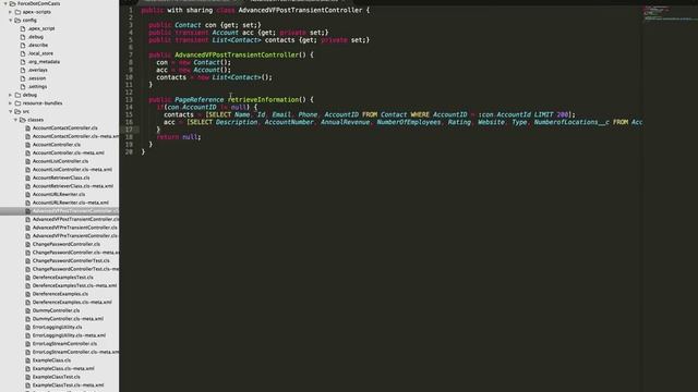 27. Using Transient Variable in Apex Controllers смотреть онлайн