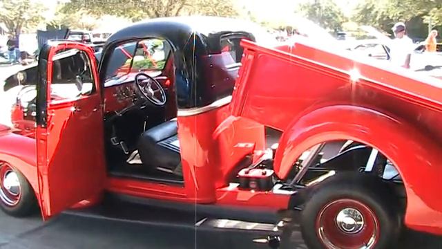 VERY NICE OLD CHEVY PICKUP TRUCK WITH TILT BED I SAW IT AT CAR SHOW смотреть онлайн