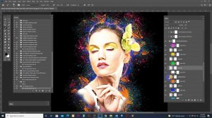 Ink and Spark Photoshop Tutorial