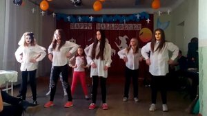 Танец на Хеллоуин))) ???