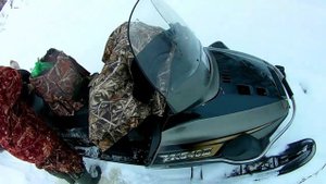 Зимняя рыбалка в  Коми, витили.