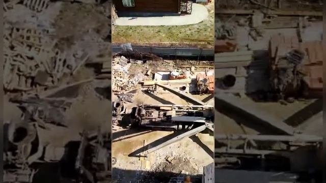 П53. Приём бетона в перекрытие последнего (5-го) этажа. смотреть онлайн