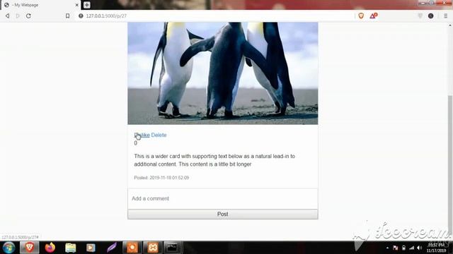 instagram clone with flask смотреть онлайн