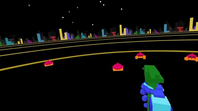 8 bit VR Game - RetroGunX - Early Teaser Gameplay смотреть онлайн