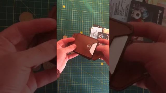 Зажим для денег, ручная работа, хенд мейд Кожа натуральная смотреть онлайн