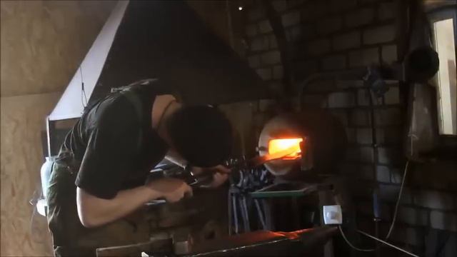 Изготовление кованной казачей шашки. Часть 2. смотреть онлайн