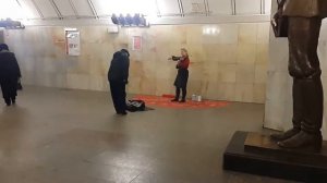 Метро Тверская (Скрипка 2)