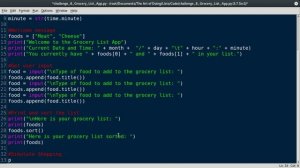 The Art of Doing:  Challenge #8 Grocery List App (Solution)