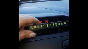 Автовизитки! Обзор стильных автовизиток! Парковочная табличка для него и для неё ?✔