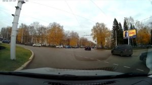 Проезд кольца по правилам (Стерлитамак-Ленина)