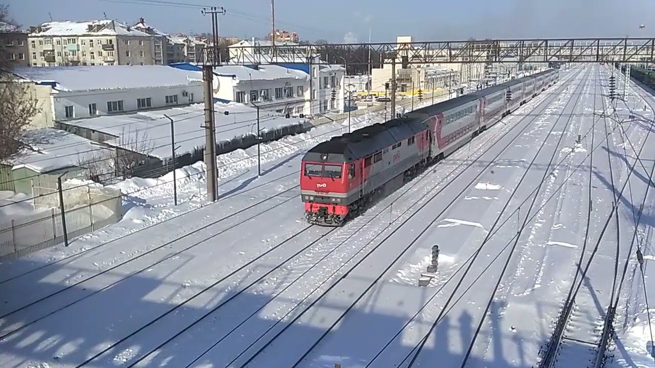 Отправление поезда "Кострома - Санкт-Петербург". 23.02.2023.