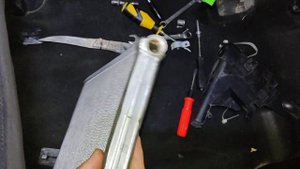 Хонда Илизион. Замена радиатор печка.