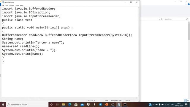 PROGRAMMING IN JAVA-LECTURE -17-JAVA BASIC INPUT & OUTPUT- BCA-S3.