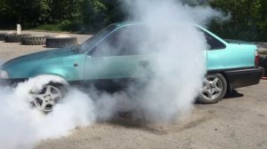 Как делать BURNOUT ?