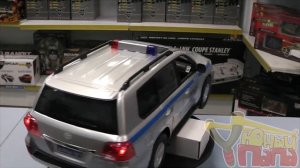 Обзор полицейской машины Rastar Toyota Land Cruiser ДПС 1:16 - 50200-51