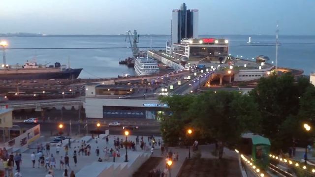Одесса Потемкинская лестница 04.06.17. смотреть онлайн