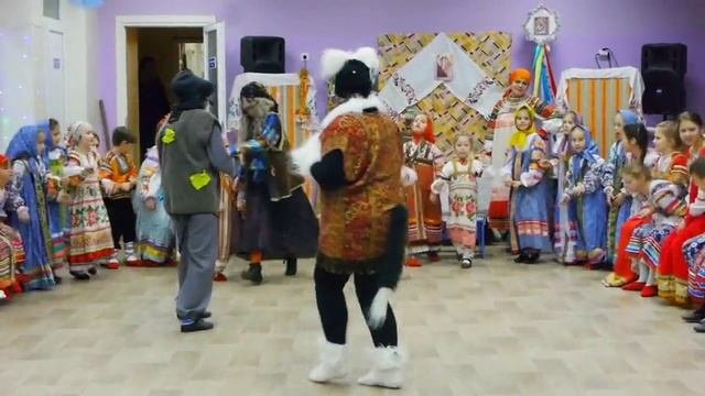 Рождественские забавы  развлечение для дошкольников руководитель Клюева Т.Л