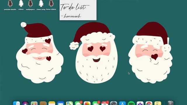 what's on my macbook CHRISTMAS editon! VLOGMAS DAY 10!