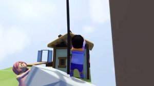 What If Potatoes Fell From The Sky!? - [HUMAN FALL FLAT - SKY FLOORS]