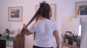 Как подстричь себя самостоятельно/ стрижка дома/ ровняем кончики/ стрижка себе самой/ cute hair hom