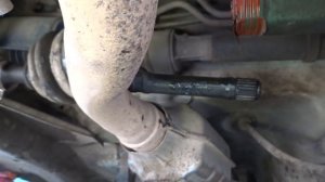 Замена пыльника внешнего ШРУСа на Mazda Demio