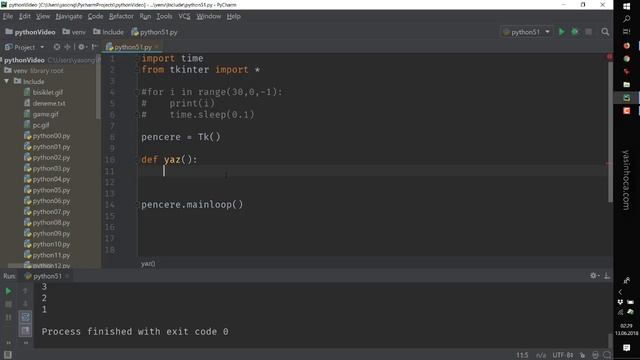 Python - 51 - Timer смотреть онлайн