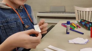 МОДЕЛИРОВАНИЕ из бумаги. Технология 2 класс. " Мишка на Севере"