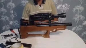 Обзор и настройка ПСП винтовки  LANCET III 4.5