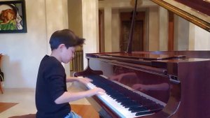 Захар Деревянко, 9 лет Эдвард Григ "Сердце поэта"