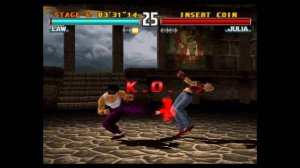 Law's story - Tekken 3: Arcade Mode on PS Classic