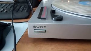 SONY PS-LX500 в работе /in action