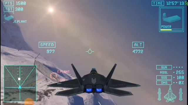ace combat x gameplay: xf-22 raptor grunder mod смотреть онлайн