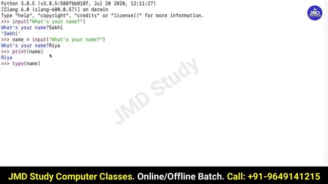 How to take input from user in Python | Python Tutorial for Kids in Hindi #learnwithfun