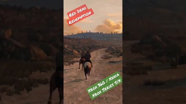 Red Dead Redemption on Xenia - horseback riding #xenia #xboxseriesx #xboxseriess #reddeadredemption