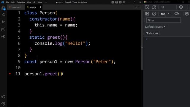 JavaScript Class Inheritance | Static And Private Methods In JavaScript