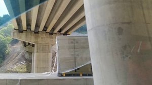 Дороги Грузии. Строительство новых магистралей в горах.