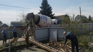 Фундамент под баню 6,5х3 м / The foundation for the bathhouse is 6.5x3 m