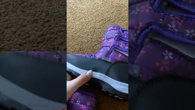 Дутики для девочки "Сирень" Арт: Н3303 смотреть онлайн